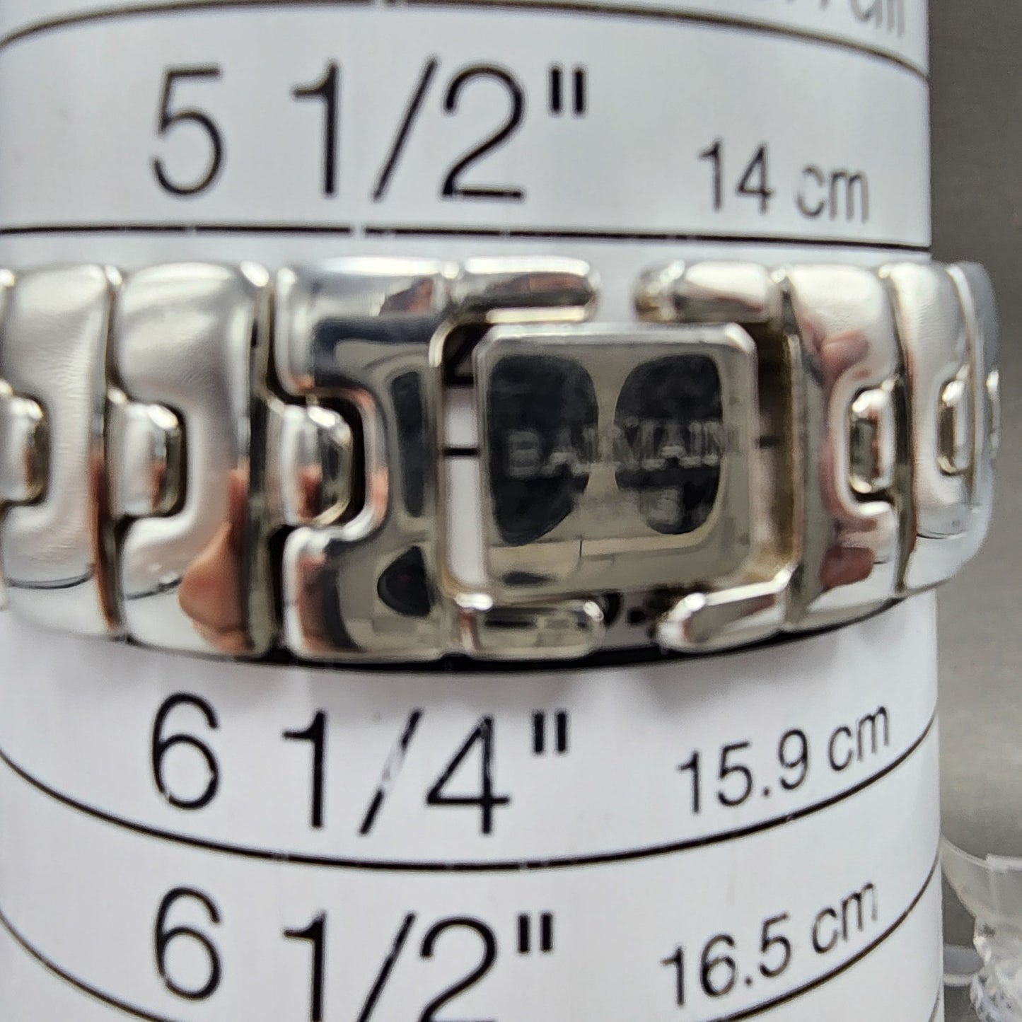 Balmain Watch Women 26mm Silver Dial Silver Tone Small Seconds  New Battery9