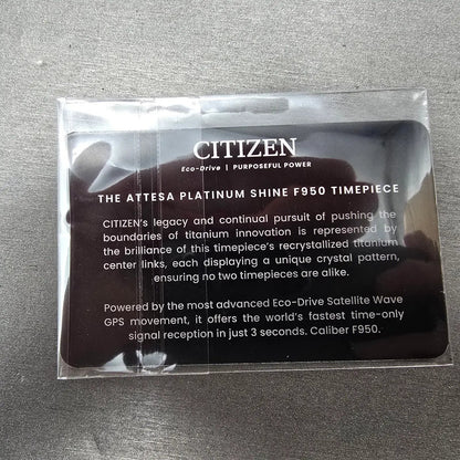 Citizen Attesa Eco-Drive Satellite Wave GPS Platinum Shine Watch Men16