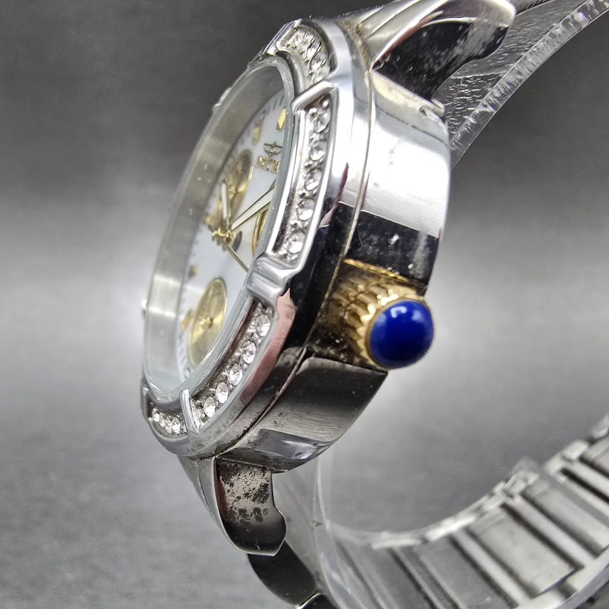 Invicta Angel Watch Women 33mm MOP Dial Two Tone Daydate Round 29117 New Battery2