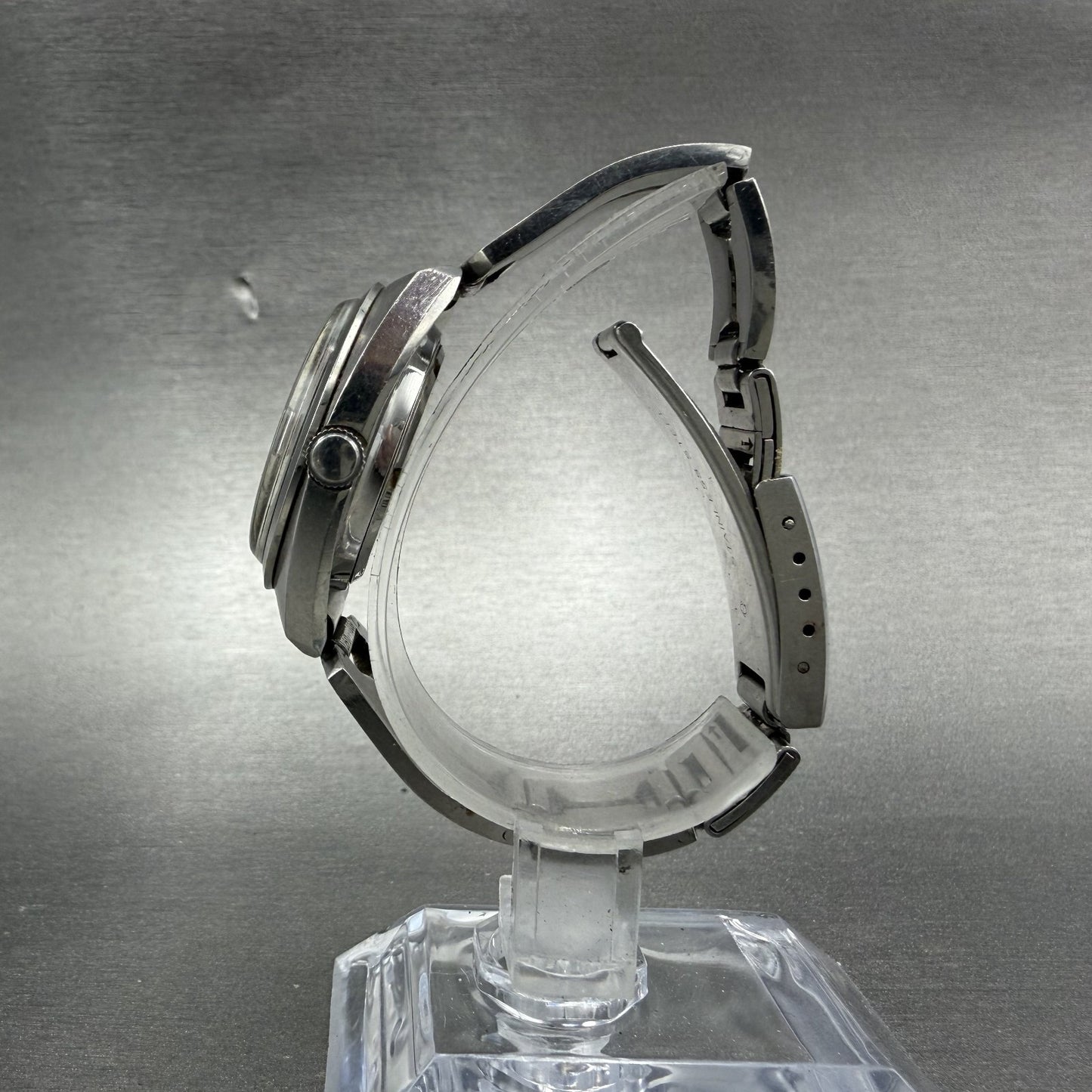 Seiko Matic Lady Watch Women 30mm Silver Dial Silver Tone Date Vinatge  PARTS7