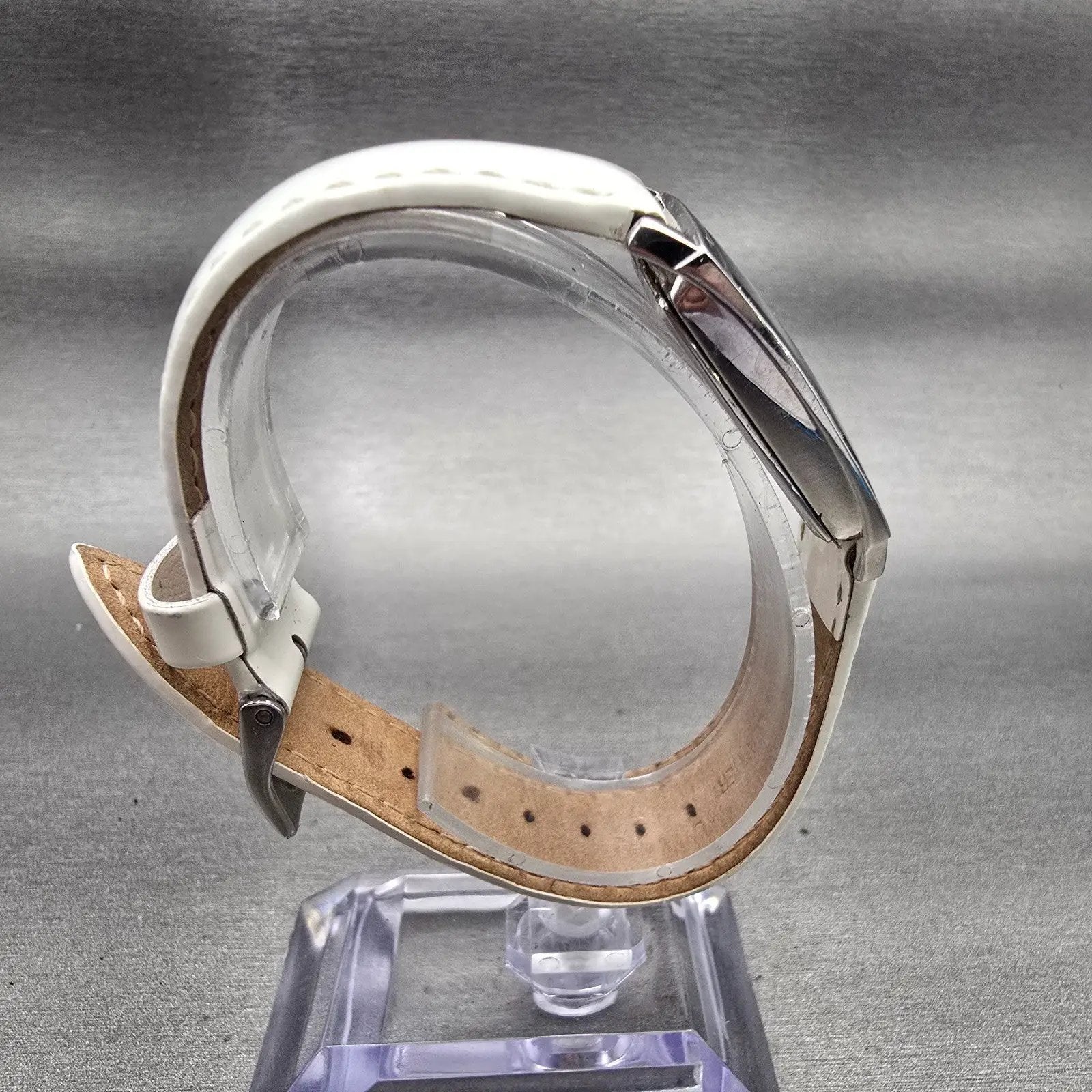 Skagen Denmark Watch Women 24mm Black Dial Silver Tone Rectangle 691SSB1 New Bat8