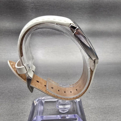 Skagen Denmark Watch Women 24mm Black Dial Silver Tone Rectangle 691SSB1 New Bat8