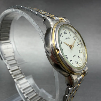 Seiko Alba Urban Watch Women 24mm Cream Dial Two Tone V701-1400 New Battery3