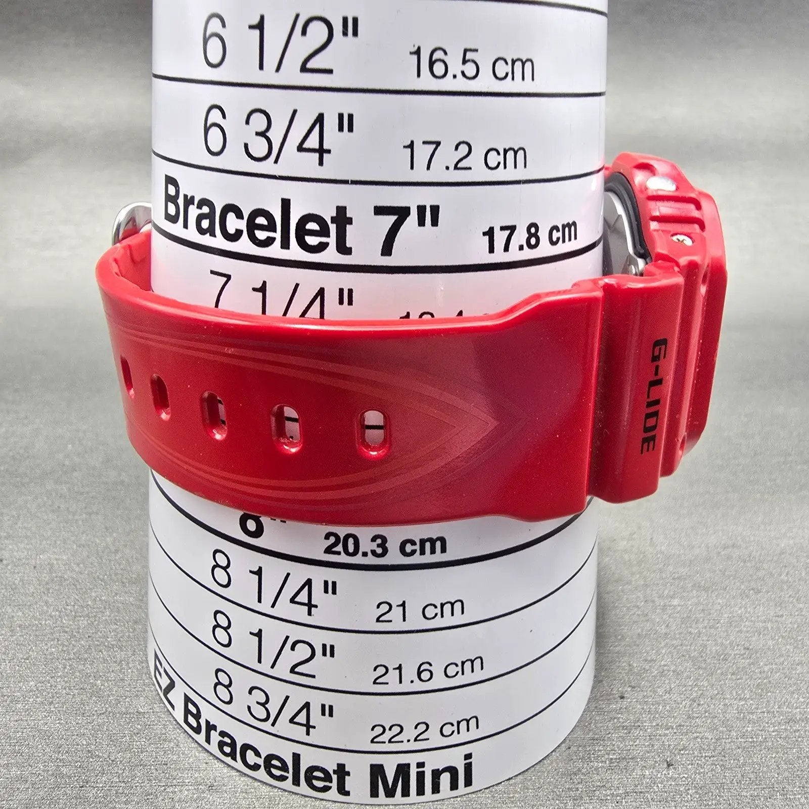 Casio G-Shock GLX-5600 Watch Men 44mm Red Alarm Chronograph G-Lide New Battery9