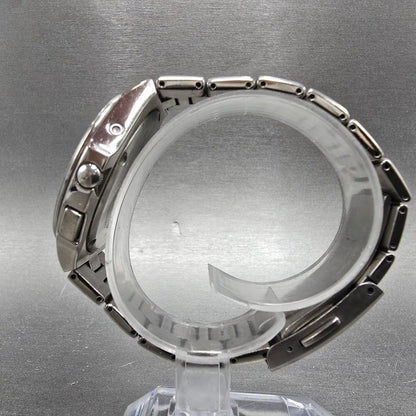 Citizen Eco-Drive Attesa Watch Men 38mm Black Dial Titanium H410-T003788 PARTS!16