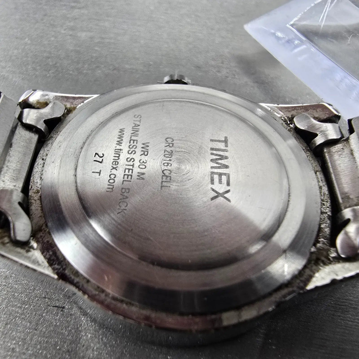 Timex South Street Sport Watch Men 36mm Black Dial Steel Daydate T2M932 New Batt9
