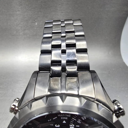 Invicta Coalition Forces Watch Men 57mm Black Dial Black Tone Round New Battery4
