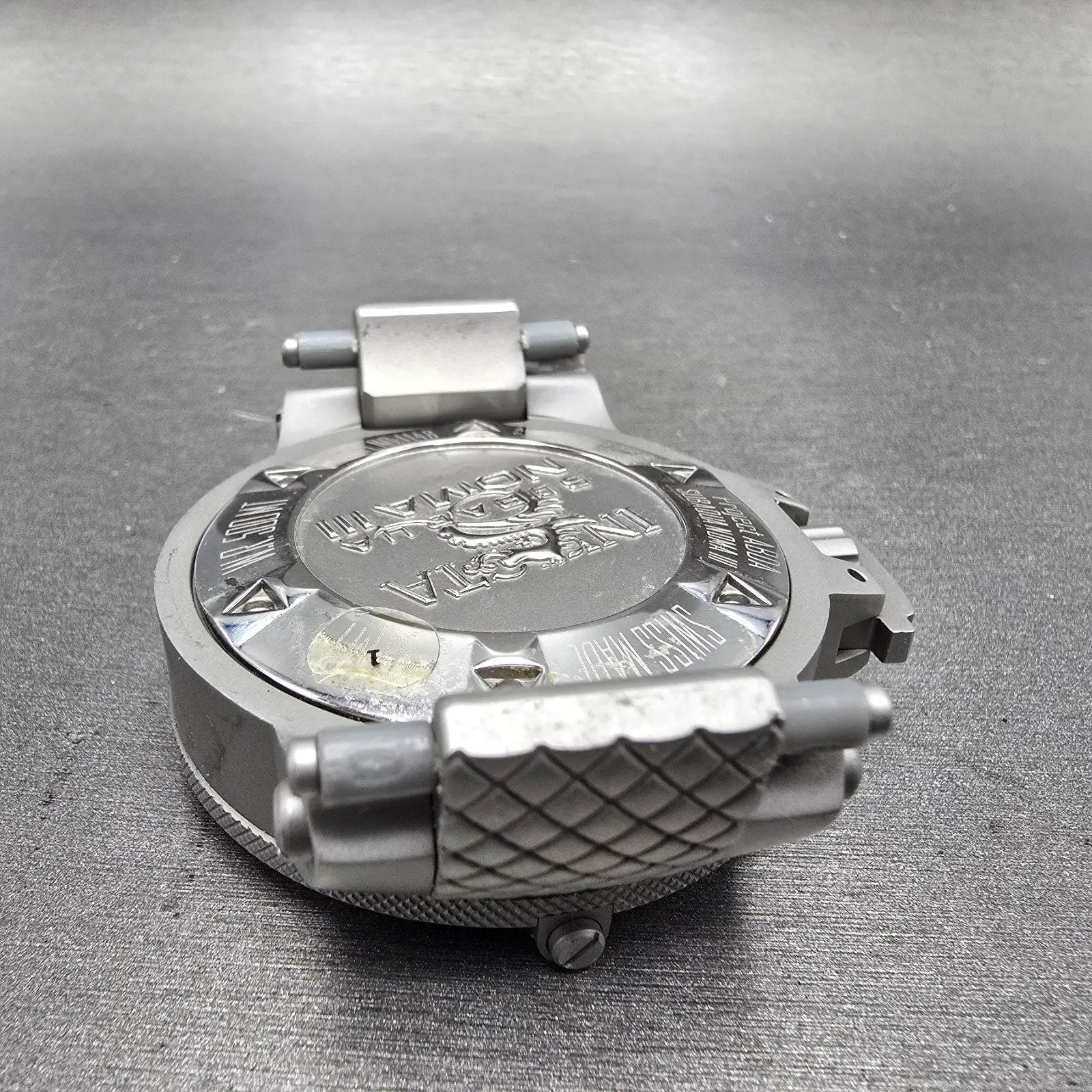 Invicta Sub Aqua GMT Watch Men 50mm Blue MOP Dial Steel Date Round 1148 New Batt10