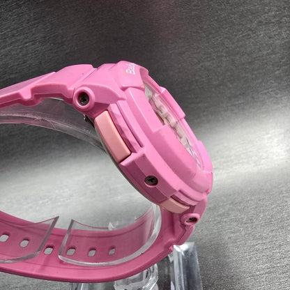 Casio Baby-G BGA-131 Watch Women 43mm Pink Chrono Alarm Round New Battery3