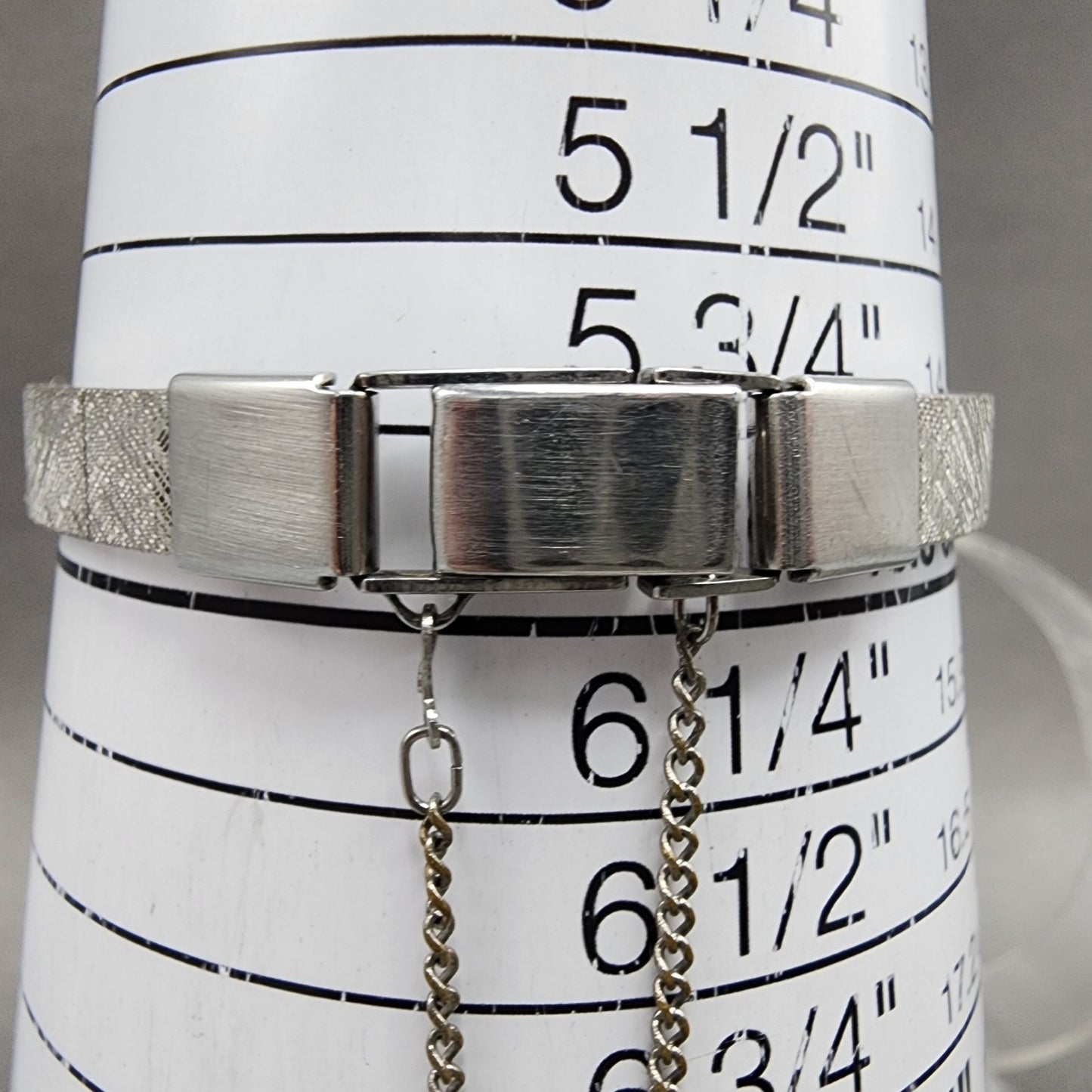 Seiko Watch Women 17mm Green Dial Silver Tone Rectangle 114480 PARTS VTG11