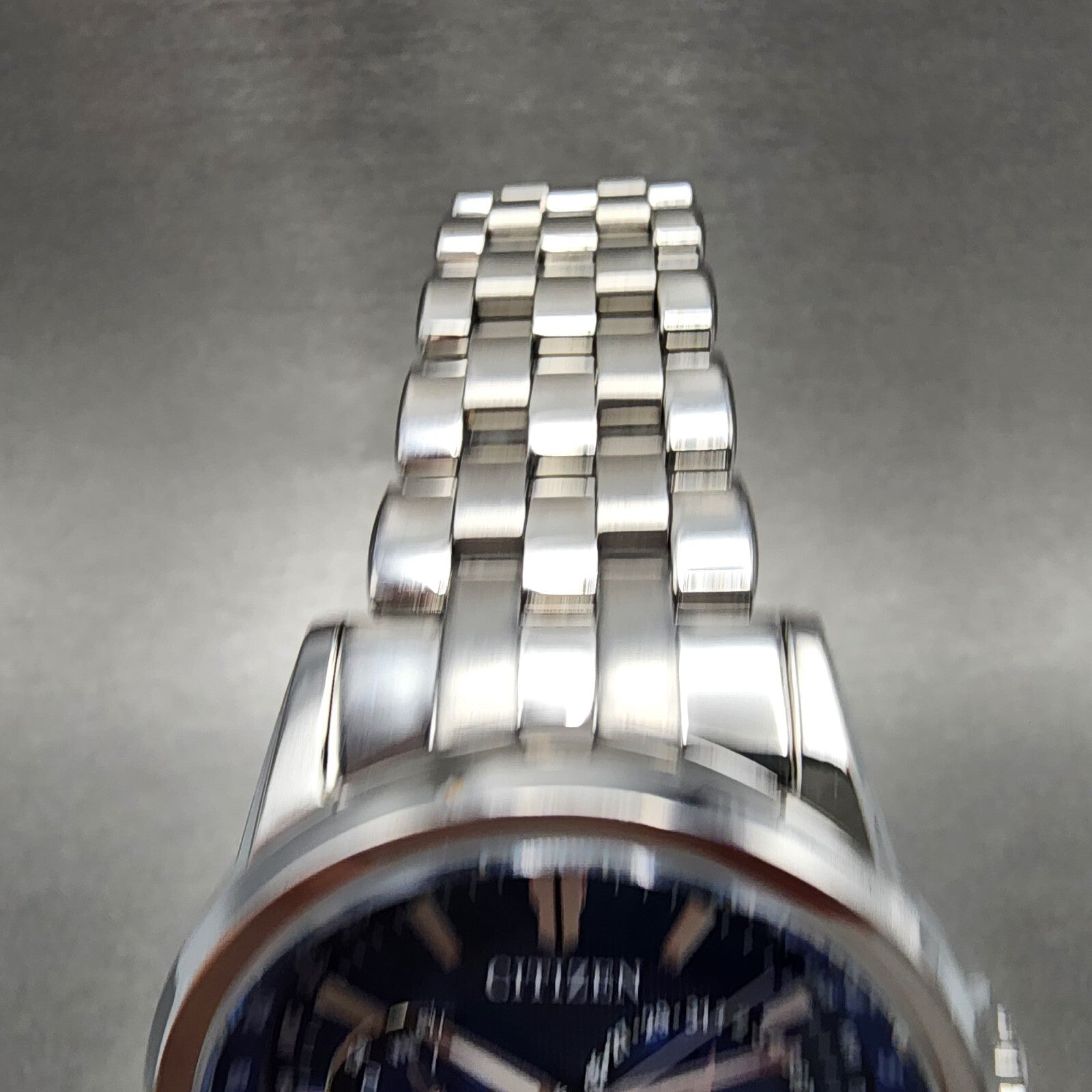 Citizen EcoDrive Calendrier Watch Men 44mm Blue Dial Steel Daydate Round BU20214