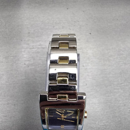Citizen Watch Women 20mm Blue Dial Silver tone Rectangle 5930-S99051 New Battery4