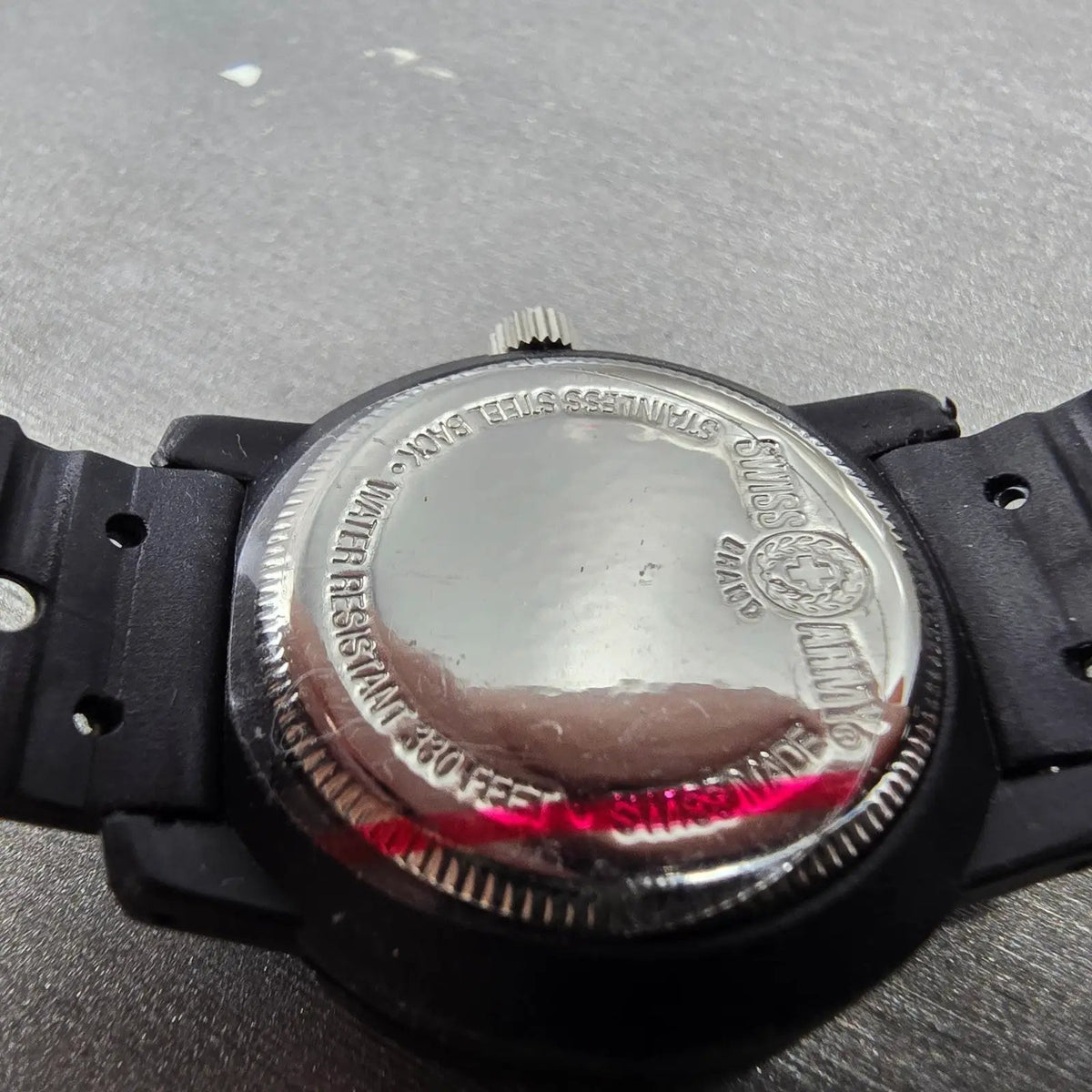 Victorinox Swiss Army Striker Watch Women 31mm Black Dial Black Tone Date PARTSK10