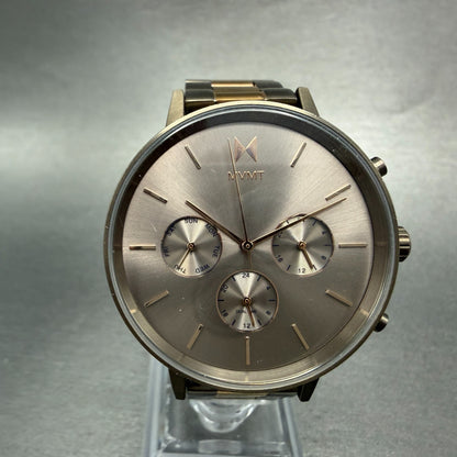MVMT Nova Orion Watch Women 38mm Brown Dial Brown Tone Day Round New Battery0