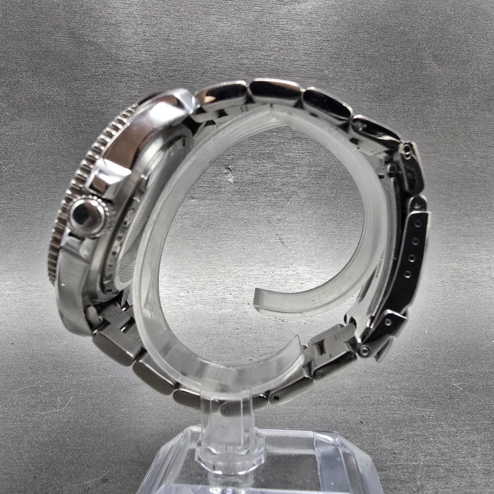 Invicta Dive Watch Men 45mm Silver Dial Silver Tone Date Round 6006 New Battery7