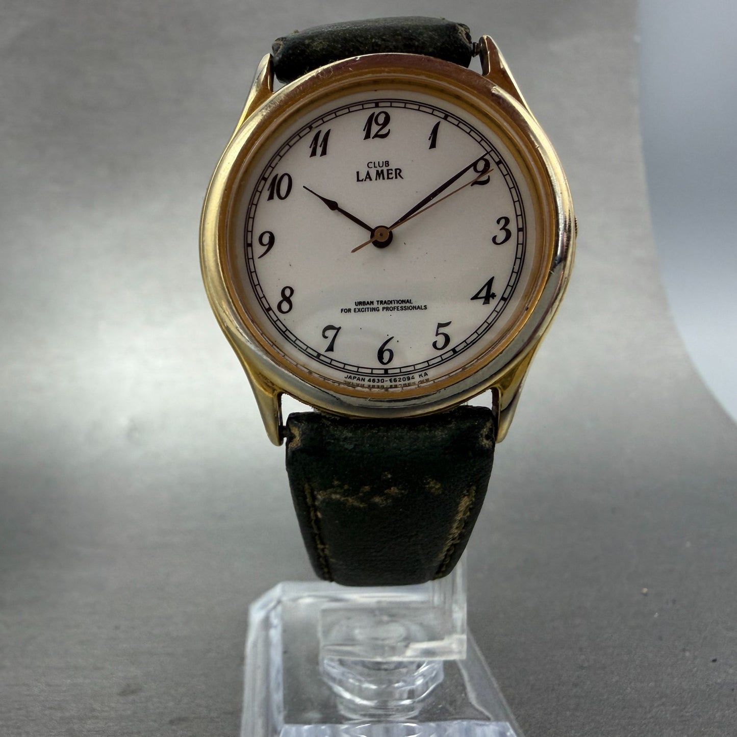 Citizen Club Lamer Watch Men 32mm White Dial Gold Tone Round 4630-E60493 PARTS6