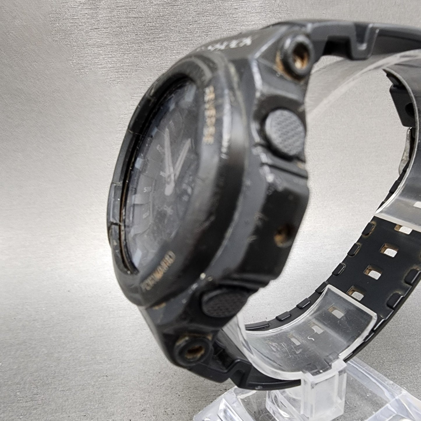 Casio GShock GA150 Watch Men 53mm Black Analog Digital Alarm Chrono New Batt2