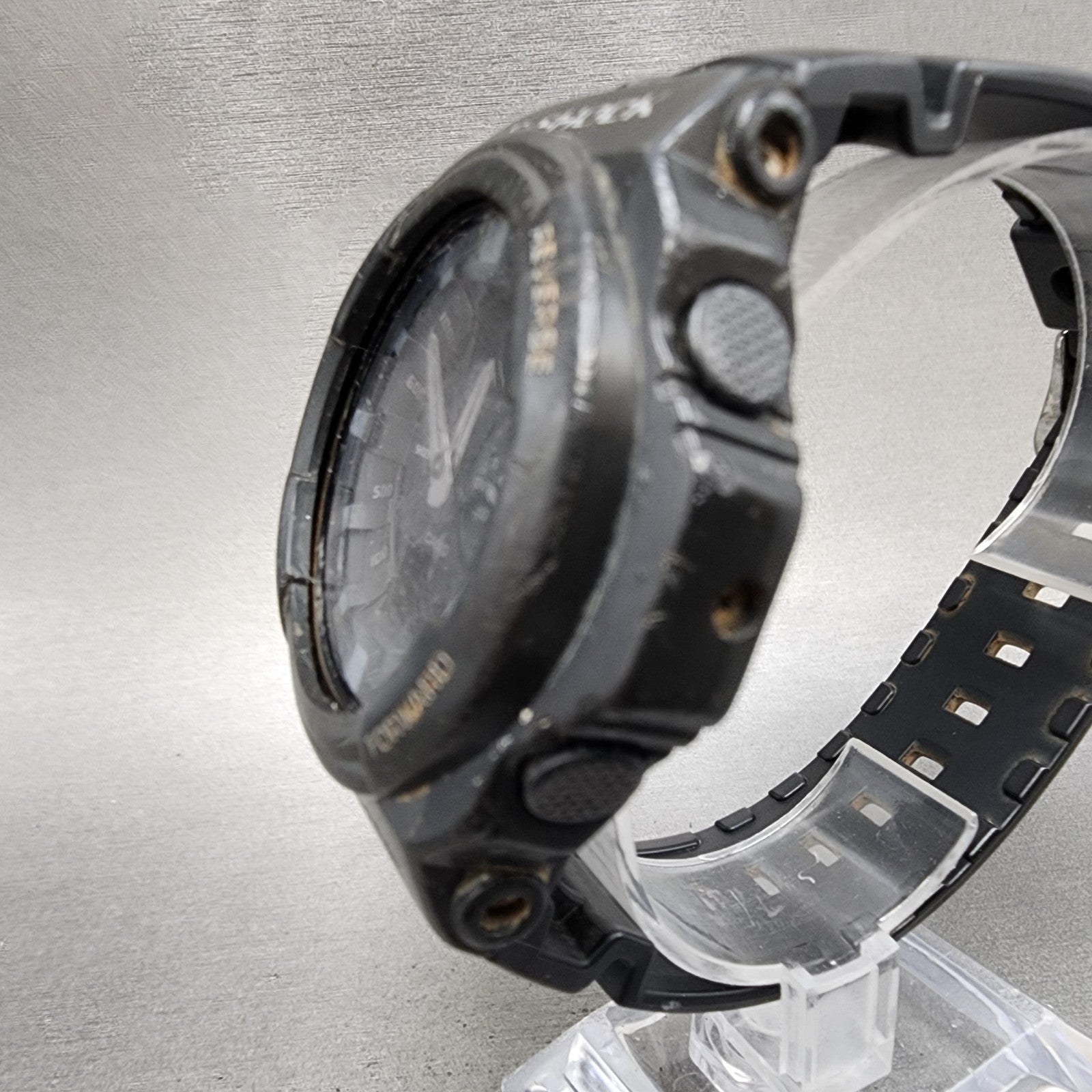Casio GShock GA150 Watch Men 53mm Black Analog Digital Alarm Chrono New Batt2