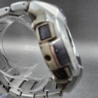 Casio G-Shock GW-600DJ Watch Men 45mm Gray Silver Solar Alarm Chronograph Runs4