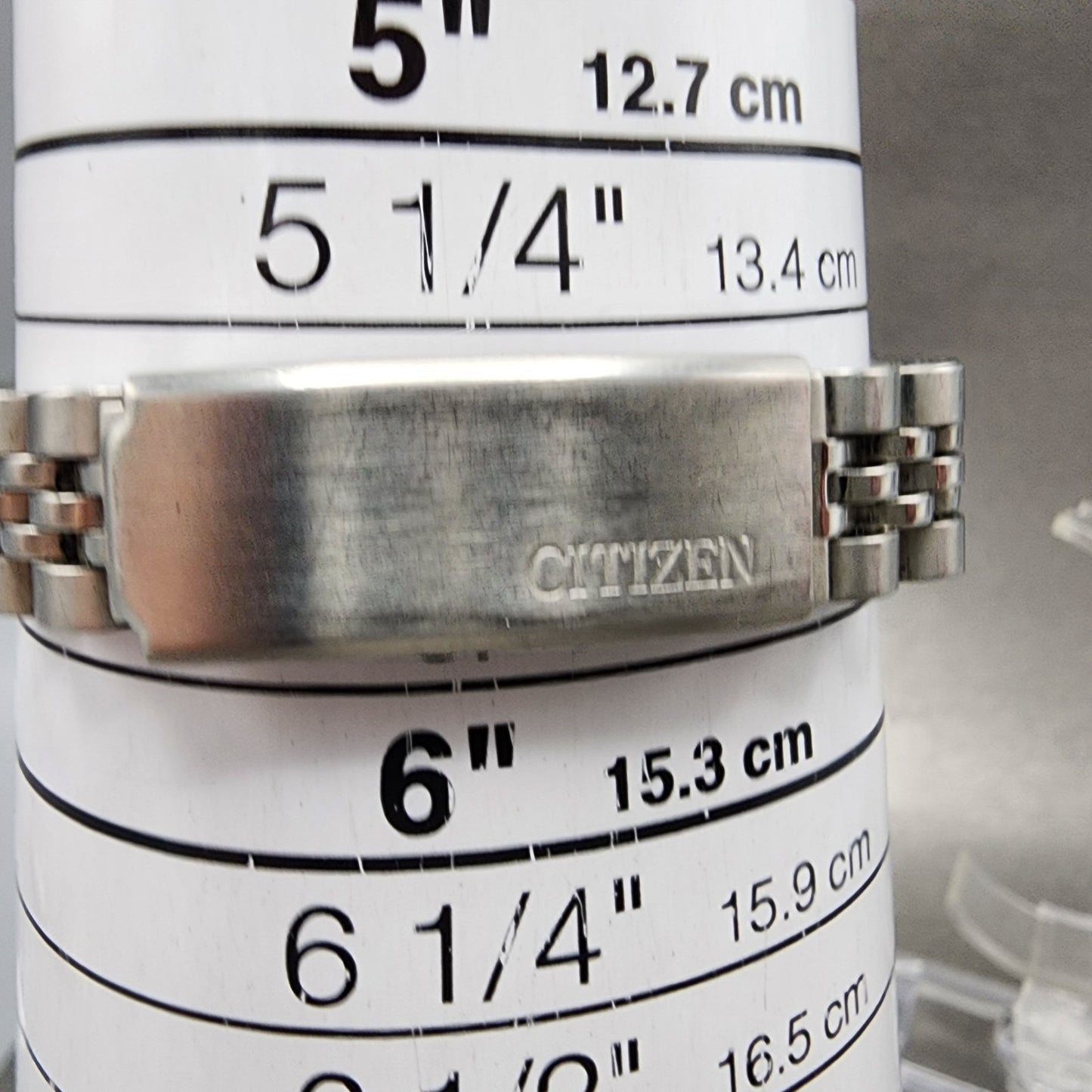 Citizen CQ Watch Women 25mm Blue Dial Silver Tone Daydate 1002R15097 New Batt10