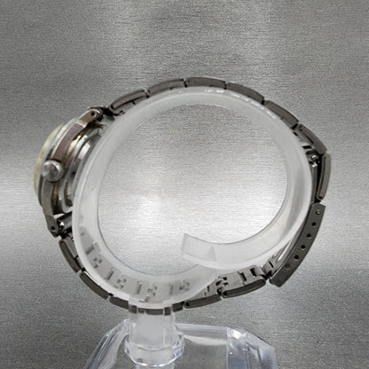 Seiko Chorus Watch Women 25mm Silver Dial Silver Tone Date Manual 2118-0260 Runs