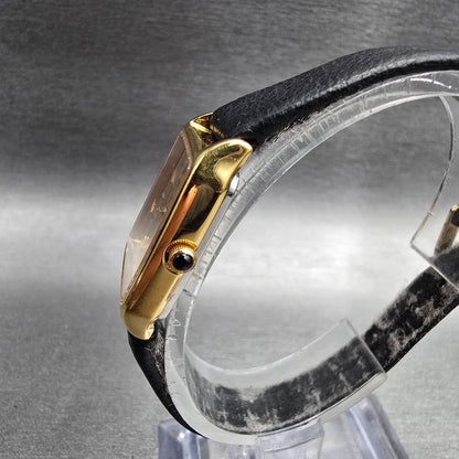 Citizen Forma Watch Women 20mm Gold Dial Gold Tone Rectangle 5430-F40055 New Bat2