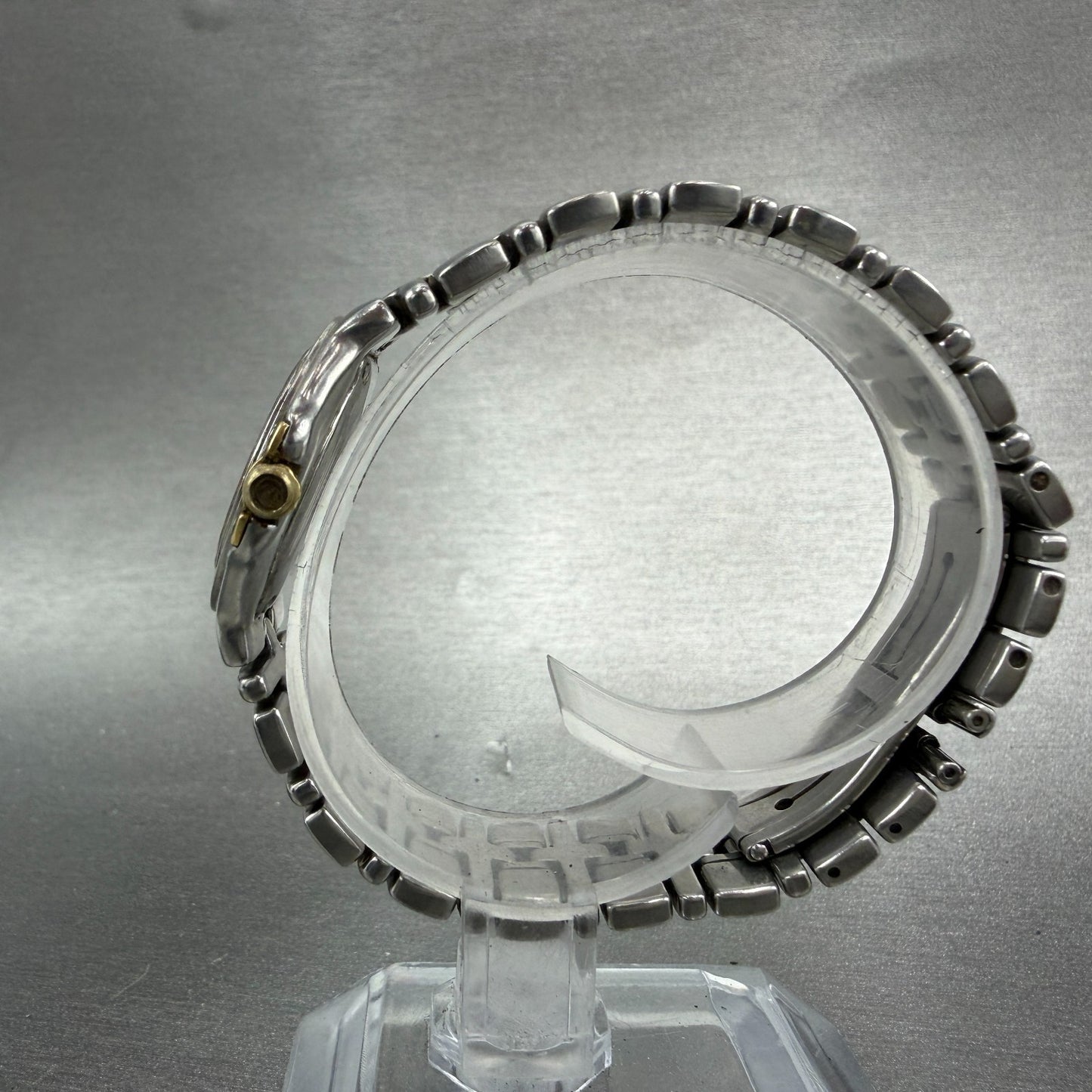 Raymond Weil Parsifal Watch Women 27mm White Dial Two Tone Date READ New battery6