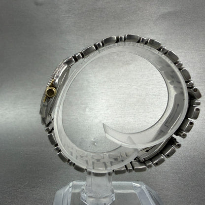 Raymond Weil Parsifal Watch Women 27mm White Dial Two Tone Date READ New battery6