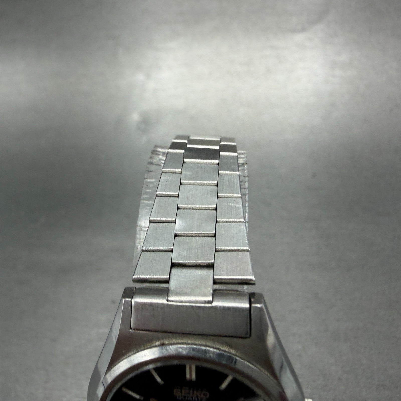 Seiko Watch Women 26mm Black Dial Silver Tone Daydate 2626-0050 New Battery4