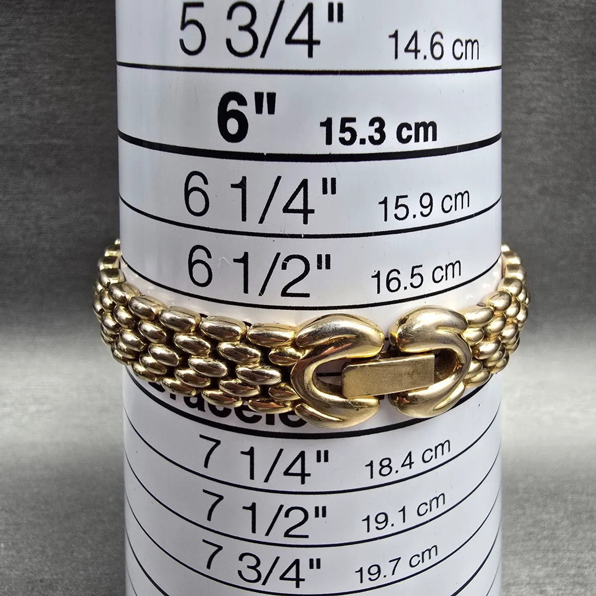 Citizen Watch Women 17mm MOP Dial Gold Tone Hexagon 5920-S45555 New Battery VTG9