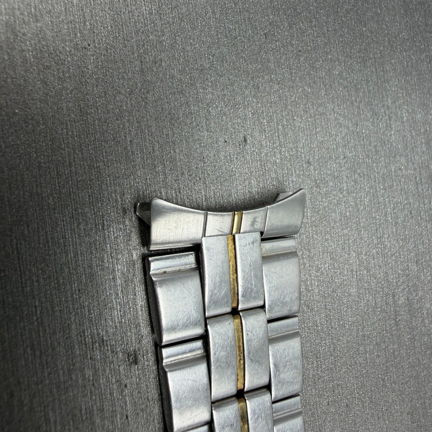 Seiko Bracelet 20mm Stainless Steel Two Tone 4859-G Vintage READ!!! Japan6