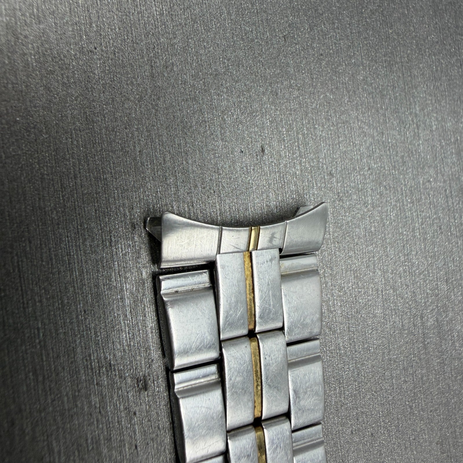 Seiko Bracelet 20mm Stainless Steel Two Tone 4859-G Vintage READ!!! Japan6