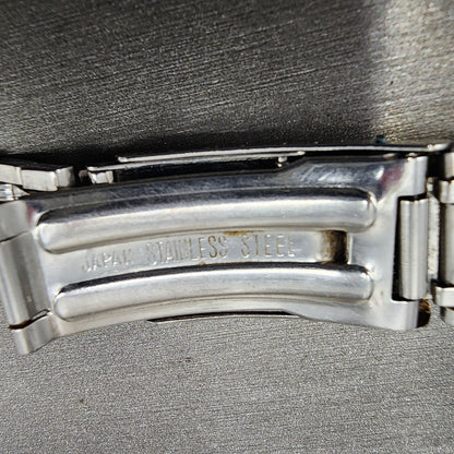Citizen Bracelet Stainless Steel 12mm Tri Folding Clasp Vintage8