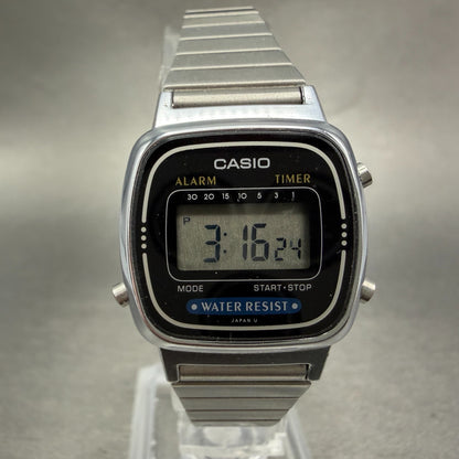 Casio Digital Watch Women 25mm Silver Alarm Chrono Daydate LA670W New Battery GR0