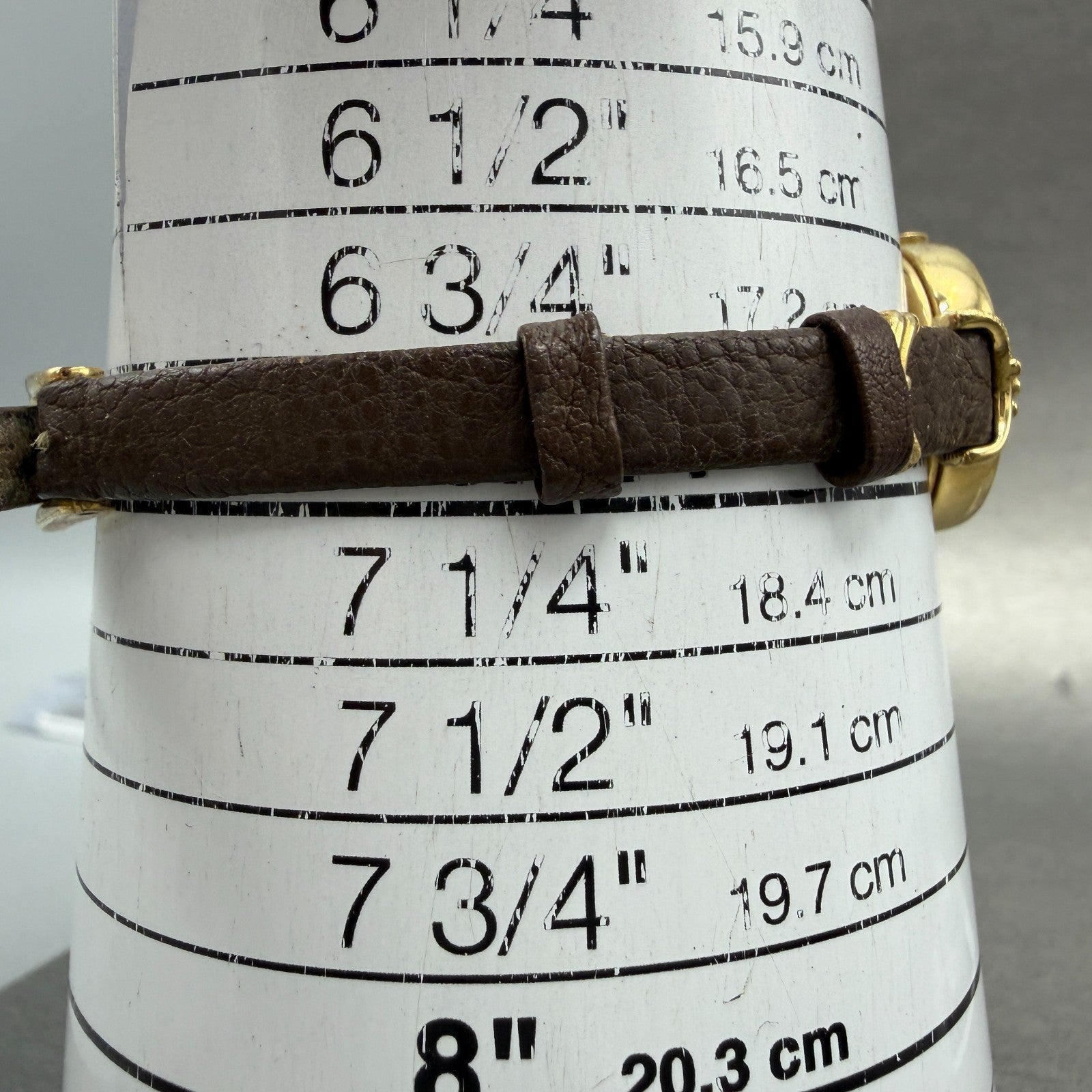 Seiko Watch Women 22mm Brown Dial Gold Tone Round 2320-0240 New Battery Vintage14
