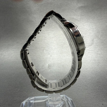 Bulova Watch Women 26mm MOP Dial Silver Tone Date Round 96R105 New Battery8