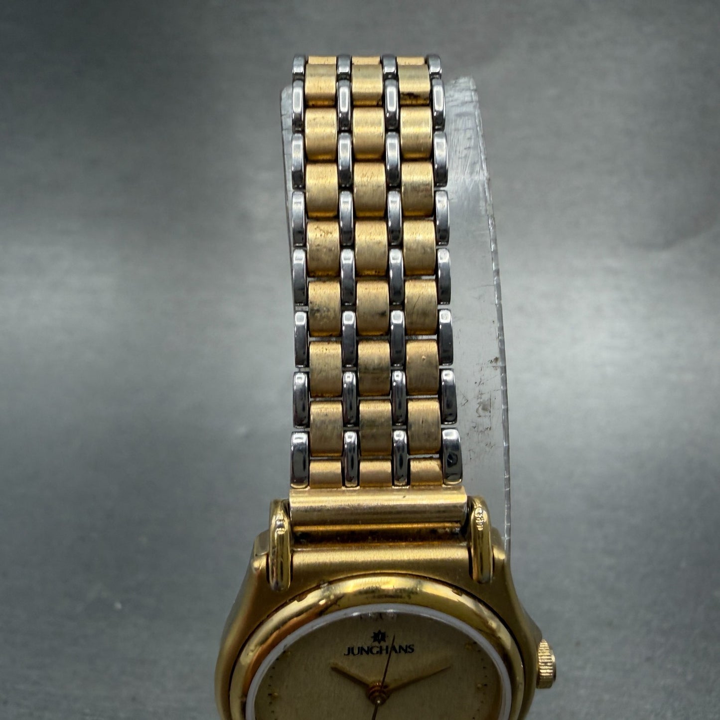 Junghans Watch Women 24mm Champagne Dial Gold Tone EWJ-1003L New Battery4