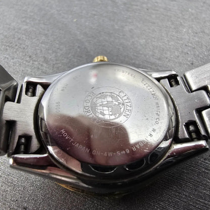 Citizen Eco-Drive Watch Women 26mm MOP Dial Two Tone Diamonds E011-S057639 Works9