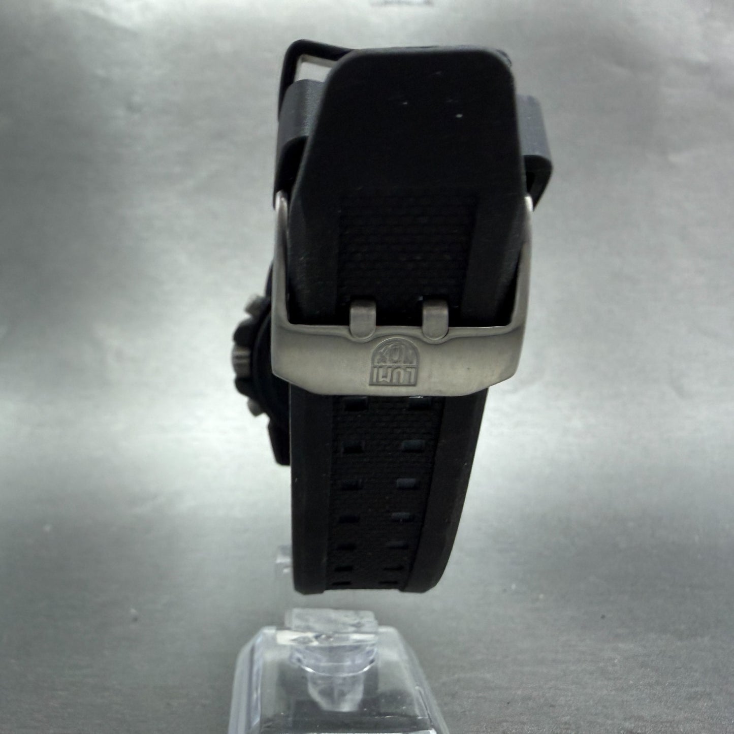 Luminox Navy Seal Colormark Chrono Watch Men 43mm Black Dial Black Tone New Batt7