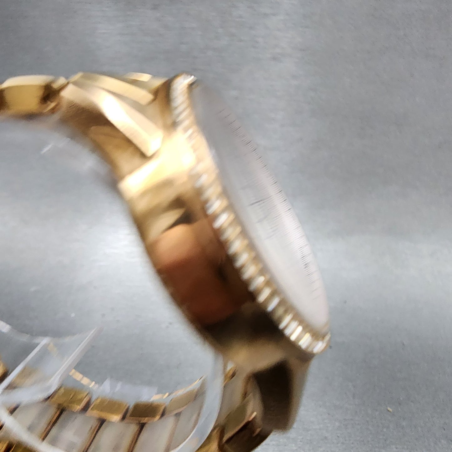 Michael Kors Ritz Watch Women 37mm Rose Dial Rose Gold Tone Date New Battery3
