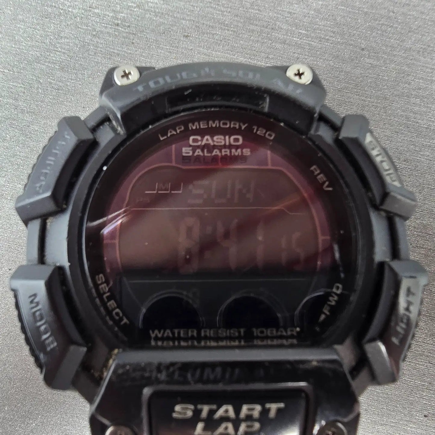 Casio STL-S110H Watch Men 53mm Black Alarm Chronograph Digital Solar Works1