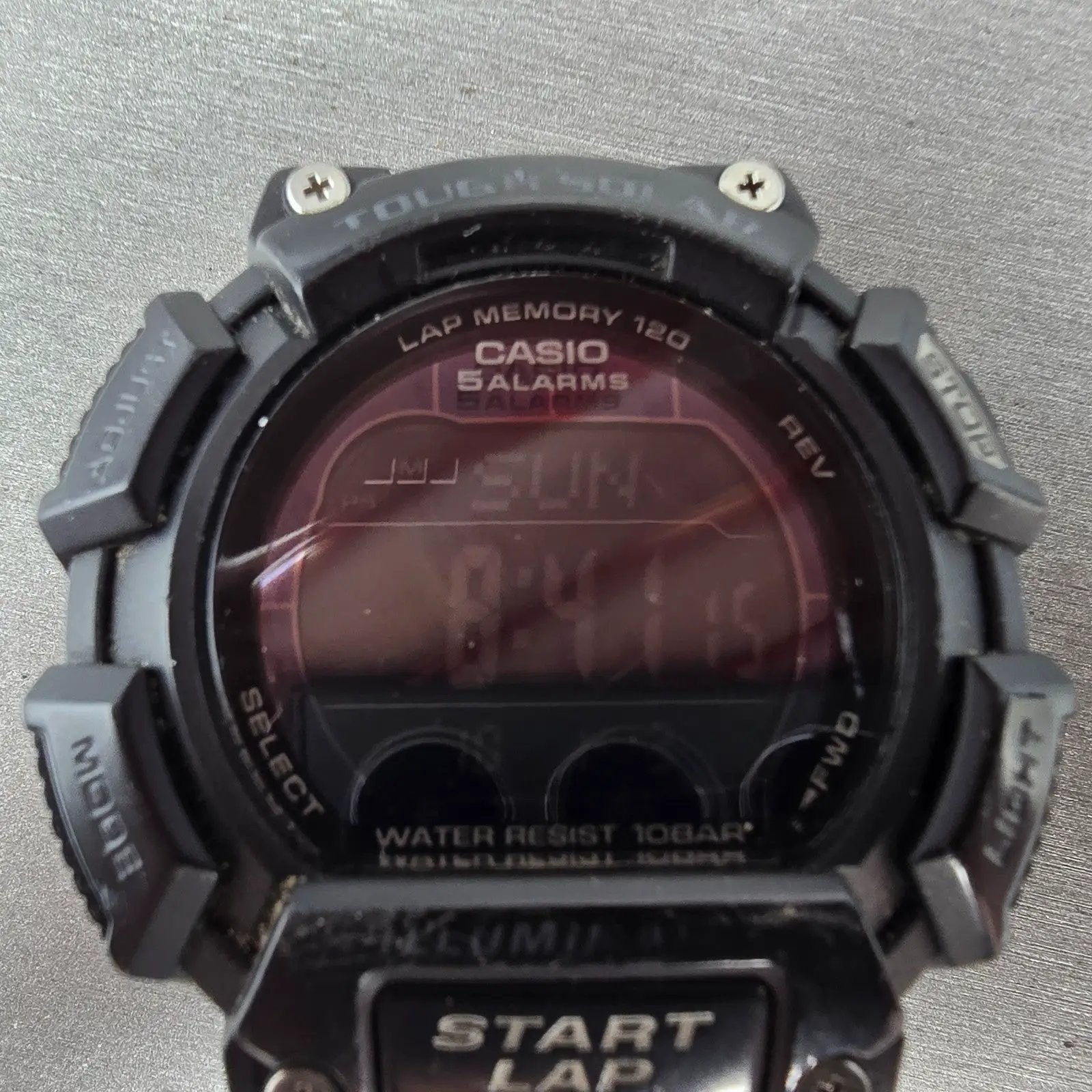 Casio STL-S110H Watch Men 53mm Black Alarm Chronograph Digital Solar Works1
