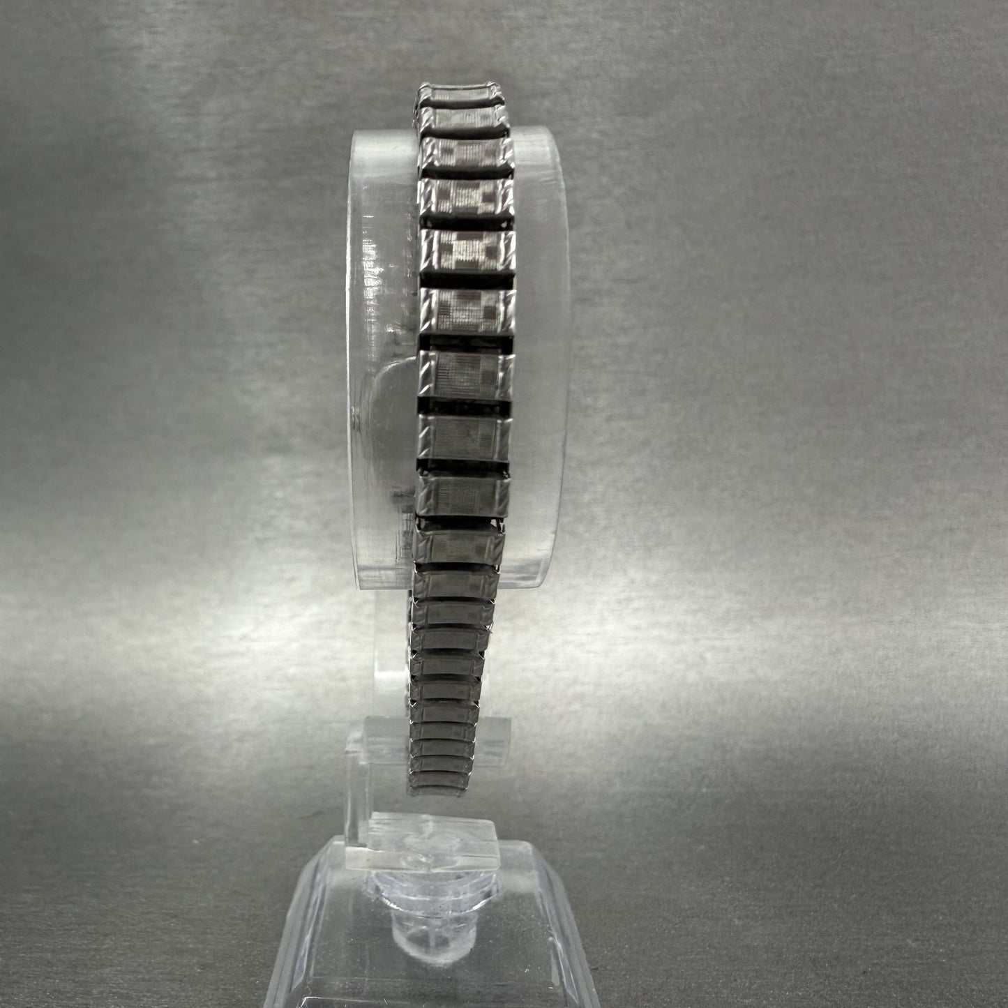 Seiko Watch Women 20mm Silver Dial Silver Tone Oval 34215010 New Battery6