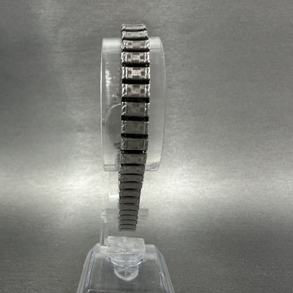 Seiko Watch Women 20mm Silver Dial Silver Tone Oval 34215010 New Battery6