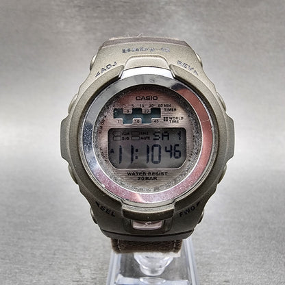 Casio BabyG BG1002DM Watch Women 40mm Digital Alarm Chrono Brown Tone New Batt0