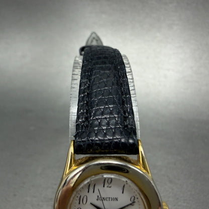 Citizen Junction Watch Women 21mm White Dial Gold Oval 5930-344596 New Battery4