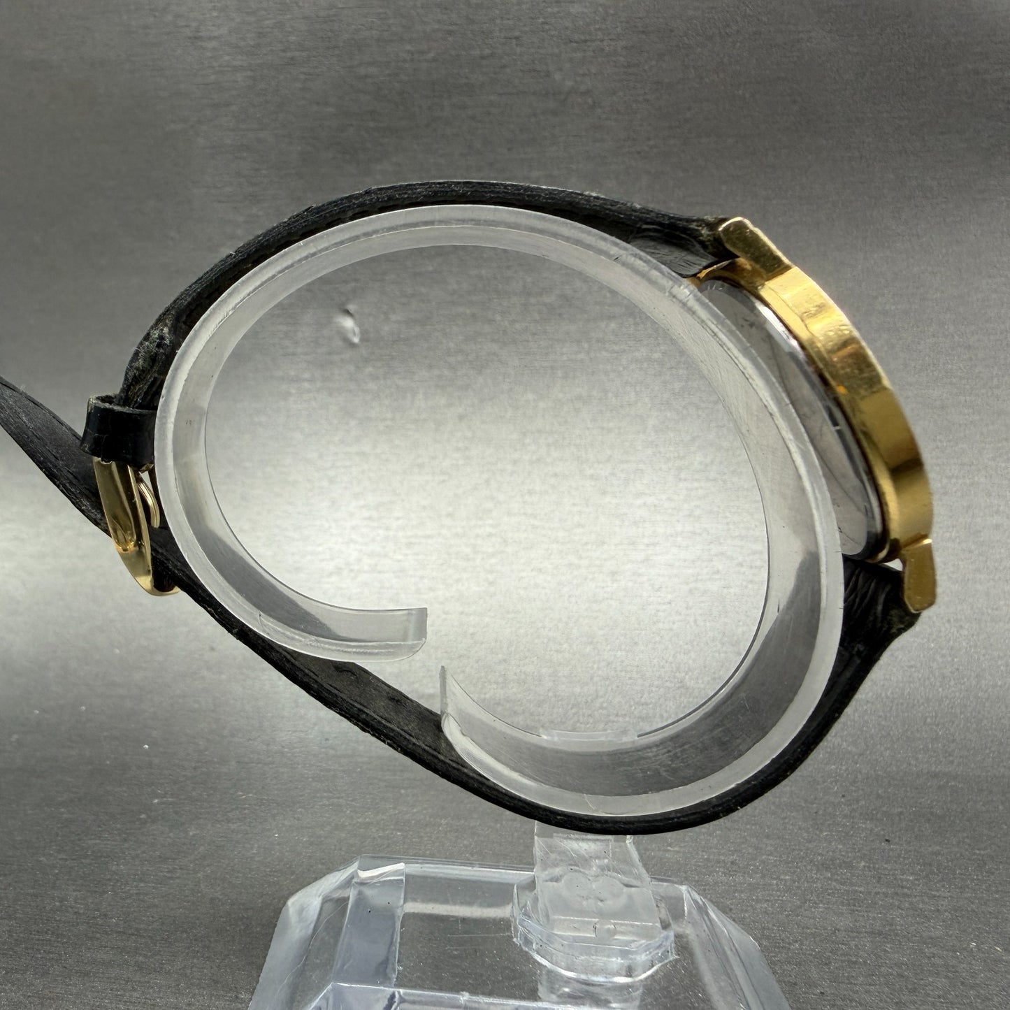 Seiko Dolce Watch Men 31mm Champagne Dial Gold Tone Round 9531-6020 New BatteryA8