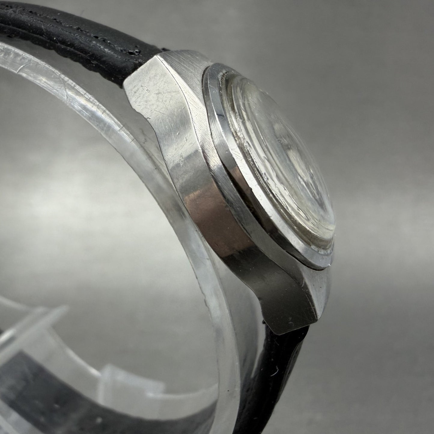 Seiko Watch Women 21mm Silver Dial Silver Tone Round 110910 Manual Runs3
