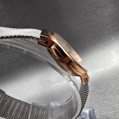 Skagen Ancher Watch Women 26mm White Dial Rose Gold Round SKW7203 New Battery3