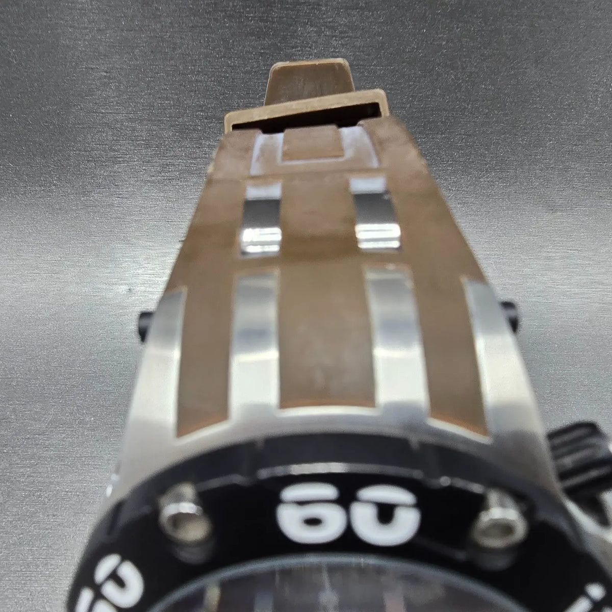 Invicta Reserve Specialty II Chronograph Watch Men 51mm Brown Dial Black Date4